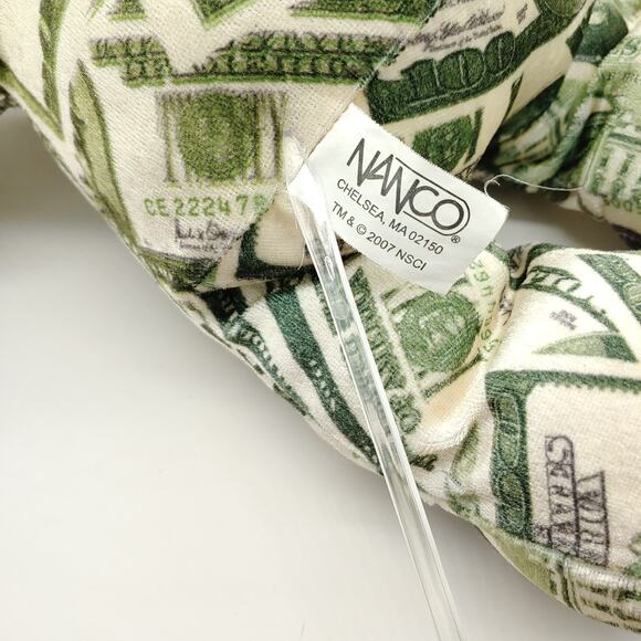 USA American Dollar Plush Money Bear Nanco 2007 Stuffed Animal Toy 15 inch - Picture 9 of 9